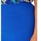 Saia lápis plus size feminina Kasper azul tamanho 22W