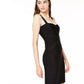 Vestido Bandage Jump Feminino Preto Tamanho Médio