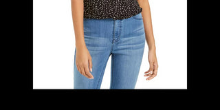 Ash &amp; Violet Top feminino com manga bufante e nó frontal e bolinhas, preto, tamanho extragrande