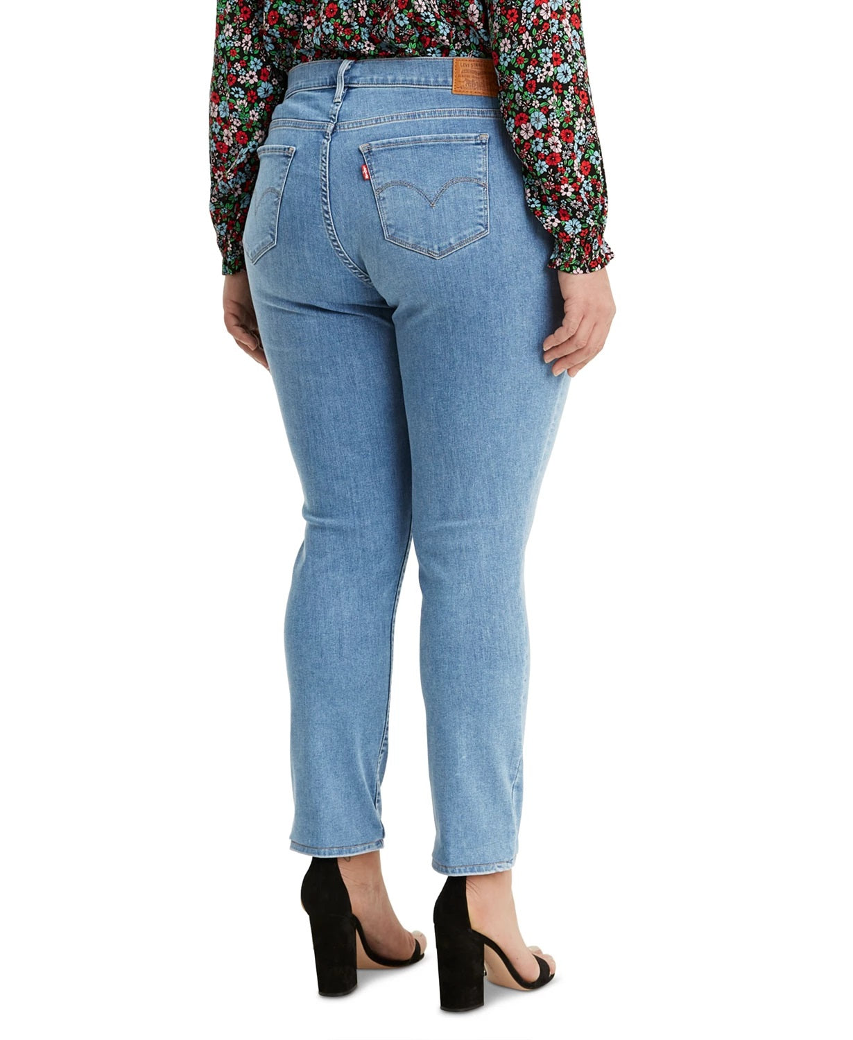 Calça Jeans Skinny Levi's Plus Size 311 Shaping Feminina Azul Tamanho 24W AVER