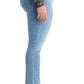 Calça Jeans Skinny Levi's Plus Size 311 Shaping Feminina Azul Tamanho 24W AVER