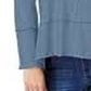 Estilo &amp; Co Feminino Algodão Cano Alto-Cinza Azul Escuro Tamanho P