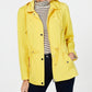 Jaqueta de chuva feminina Charter Club Anorak amarela pequena grande