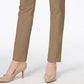 Calça feminina Charter Club Petite Slim-Leg Honey, tamanho 14X4