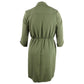 Vestido-camisa feminino plus size da Love Squared, estampado em cascata, verde, tamanho 1X