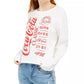 Moletom Coca-Cola com estampa Love Tribes Junior's, tamanho X-S