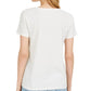 Camiseta estampada Hybrid Juniors Don't Trash Splash, bege, tamanho pequeno