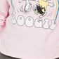 Moletom com estampa gráfica do Snoopy Boogie da Love Tribe para mulheres, tamanho 2X