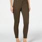 Calça jeans skinny com controle de barriga e ajuste curvilíneo feminino Style &amp; Co, verde, tamanho 4, pequena