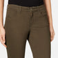 Calça jeans skinny com controle de barriga e ajuste curvilíneo feminino Style &amp; Co, verde, tamanho 4, pequena