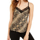 Camisola com estampa de cobra Say What? Junior, preta, tamanho grande