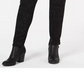 Leggings femininas plus size com estampa tonal e costura frontal, estilo &amp; co, carvão, tamanho 24W
