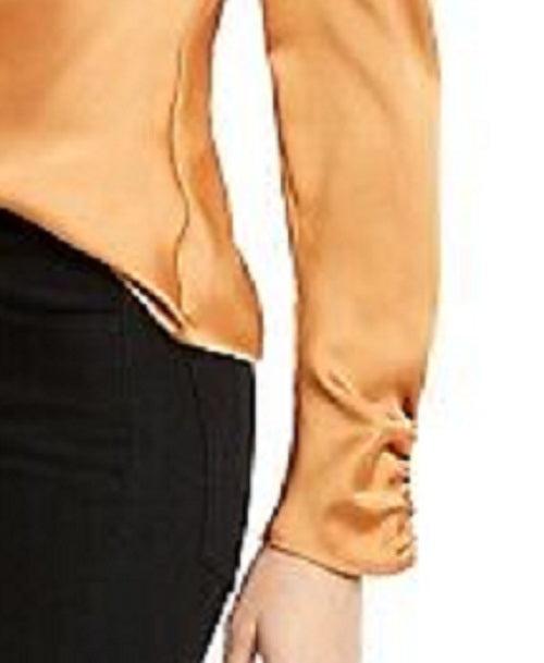 Blusa Leyden Feminina Gola Alta Marrom Tamanho X-G