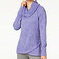 Suéter Feminino Ideology Gola Redonda Roxo Tamanho P