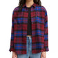 Camisa utilitária feminina Levi's vermelha tamanho pequeno