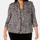Jaqueta e regata plus size feminina Alex Evenings, branca, tamanho 3X