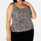 Jaqueta e regata plus size feminina Alex Evenings, branca, tamanho 3X