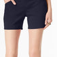 Shorts Curvy Pull On Feminino INC International Concepts, Azul Marinho, Tamanho 2