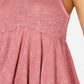 American Rag Junior's Textured Knit Racerback Tank Top Rosa Tamanho Médio