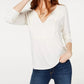 Top de renda American Rag Junior's branco tamanho X-G