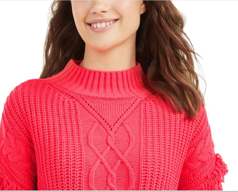 Suéter American Rag Junior's Tunic Vermelho Tamanho X-Grande