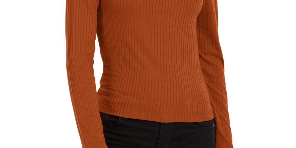 Camiseta Planet Gold Juniors com gola quadrada, marrom, tamanho pequeno