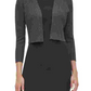 Tommy Hilfiger Cardigan Feminino Manga Longa Aberto com Detalhe de Renda e Perna Reta Cinza Tamanho X-G