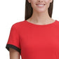 Vestido de malha trançada feminino Tommy Hilfiger vermelho tamanho 8