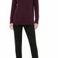 Suéter Calvin Klein Feminino Gola Redonda com Detalhe de Botão Roxo Tamanho X-G
