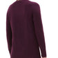 Suéter Calvin Klein Feminino Gola Redonda com Detalhe de Botão Roxo Tamanho X-G