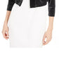Calvin Klein Cardigan Feminino Manga Longa Aberto Jaqueta Formal Preta Tamanho Grande