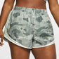 Shorts de corrida Nike Tempo Dri Fit feminino, cor carvão, tamanho 2X