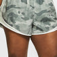 Shorts de corrida Nike Tempo Dri Fit feminino, cor carvão, tamanho 2X