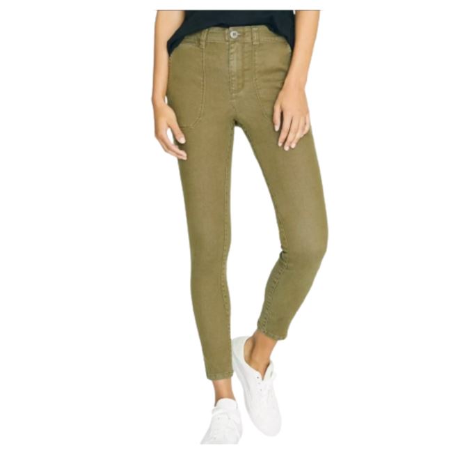 Calça skinny chino Palmer feminina Sanctuary, verde, tamanho 32