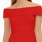 Vestido tubinho tomara que caia Calvin Klein feminino vermelho tamanho 4 petite