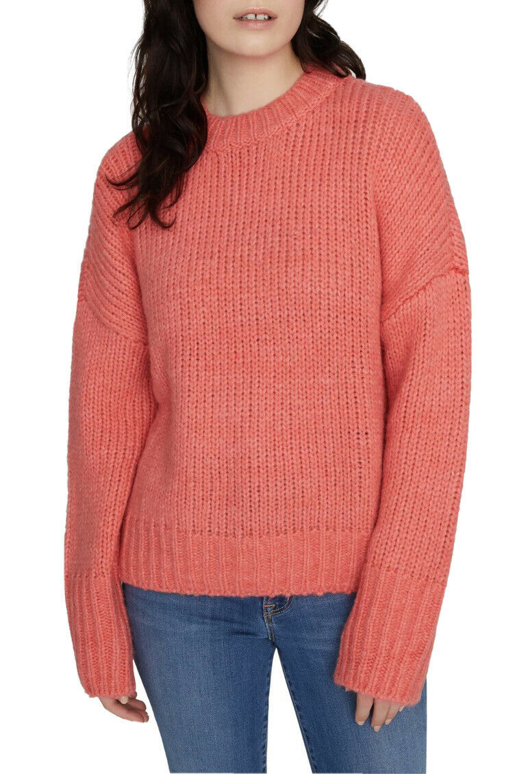 Suéter Telluride Feminino Sanctuary Inverno Coral Laranja Tamanho Grande