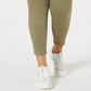 Calça jeans skinny feminina rosa celebridade, verde, tamanho pequeno