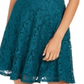 Vestido curto sem mangas com zíper e decote em joia, verde, tamanho pequeno, sem mangas, sem mangas, sem mangas, sem mangas, sem decote em v ...