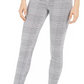 Calça jeans pied-de-poule Indigo Rein Juniors, preta, tamanho 9