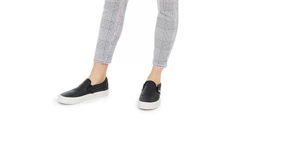 Calça jeans pied-de-poule Indigo Rein Juniors, preta, tamanho 9