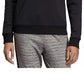 Moletom Adidas Logo Feminino Preto Tamanho Grande