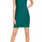 Vestido Mini Bodycon Illusion Guss Feminino Verde Tamanho Médio