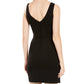Vestido tubinho com alças de corrente Teeze Me Junior, preto, tamanho 3