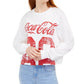 Camiseta Coca-Cola Graphic Love Tribe Juniors em algodão, tamanho X-G, branca