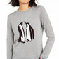 Suéter feminino Tommy Hilfiger Penguin cinza tamanho extra pequeno