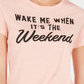 Camiseta gráfica Hybrid Junior's Weekend Laranja Tamanho P