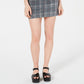 Minissaia jeans estampada Tinseltown Junior's preta tamanho 5