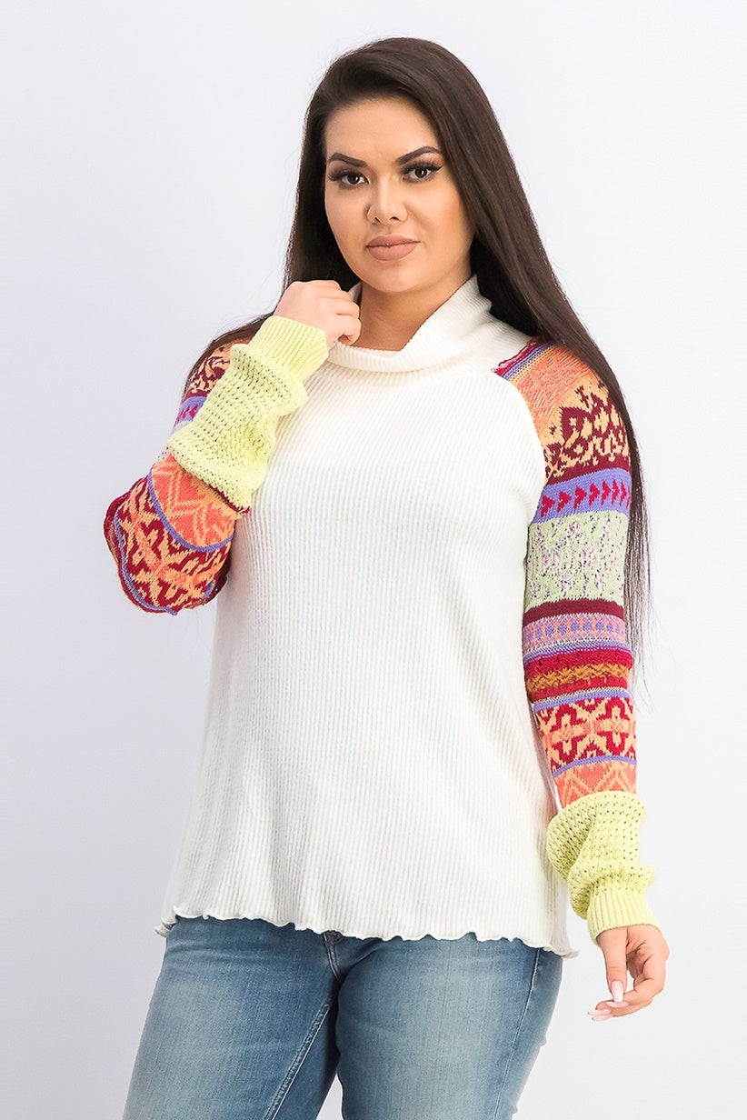 Suéter Prism Feminino Free People Marfim Branco Tamanho P