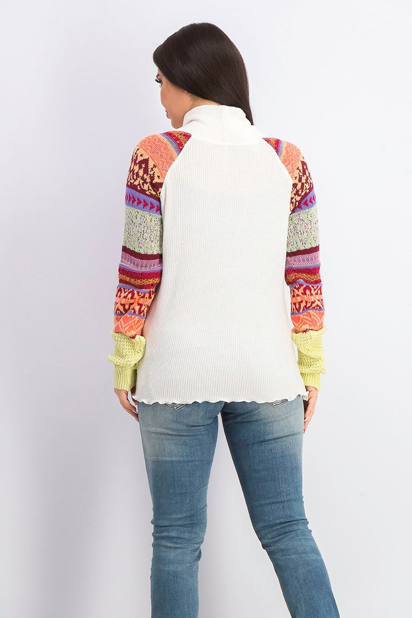 Suéter Prism Feminino Free People Marfim Branco Tamanho P