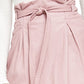 Mini saia de couro sintético rosa para mulheres Free People, tamanho 2, roxo